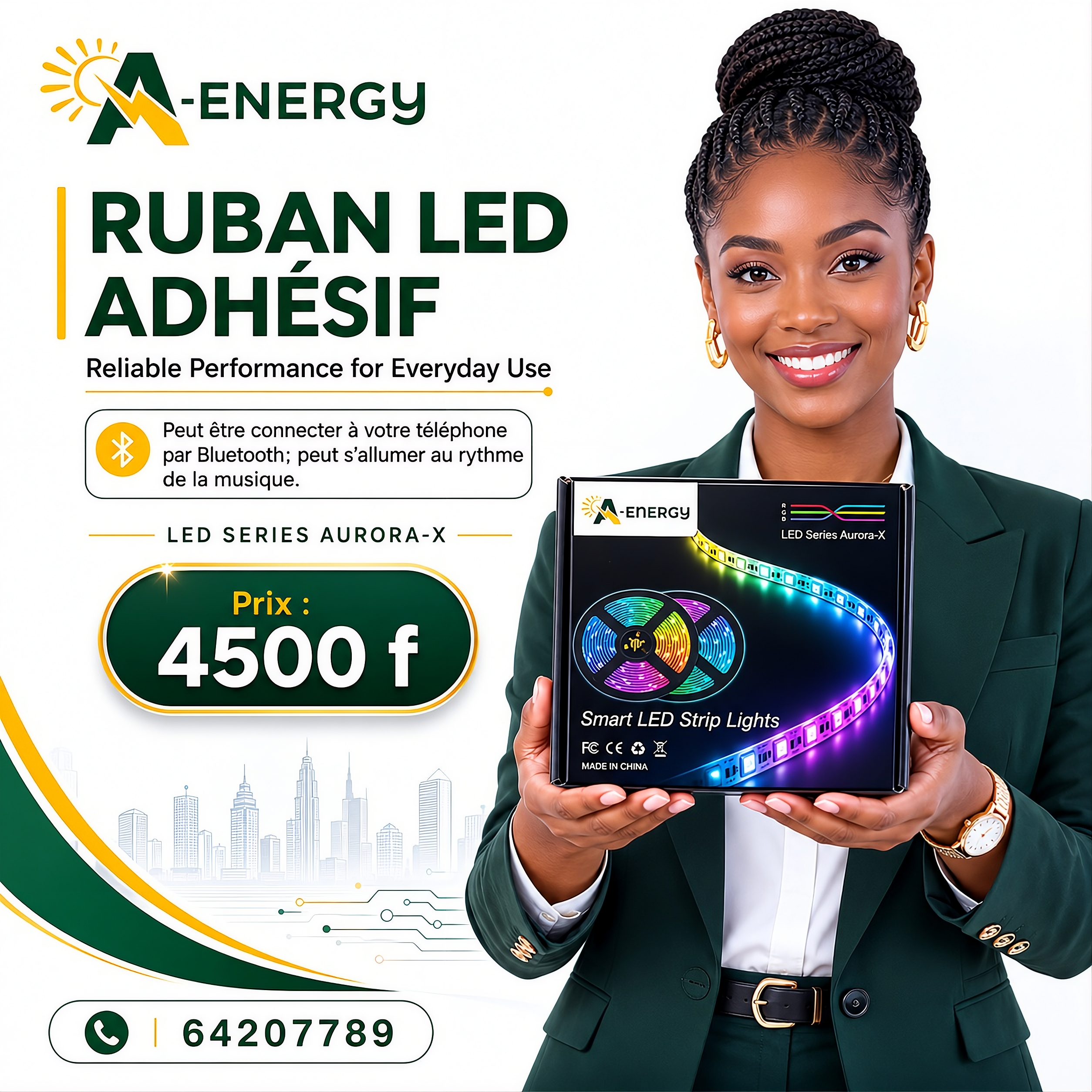Kit de Ruban led adhésif